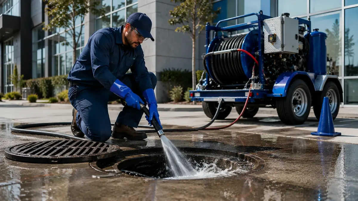 Commercial Hydro Jet Drain Cleaning in Moreno Valley
