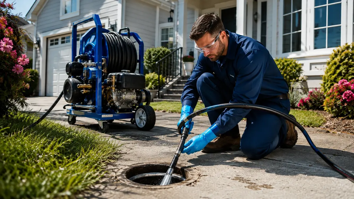 Residential Hydro Jet Drain Cleaning in Moreno Valley